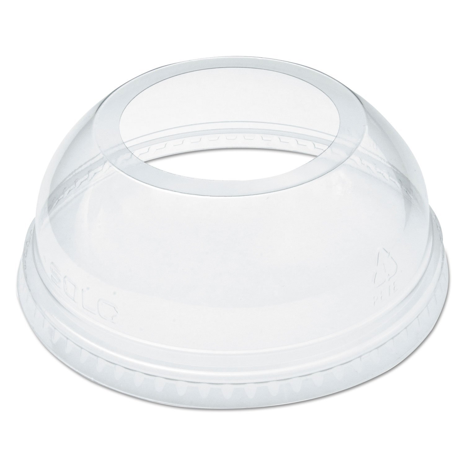 Dart® DCCDLW626 - Open-Top Dome Lid for 16-24 oz Plastic Cups