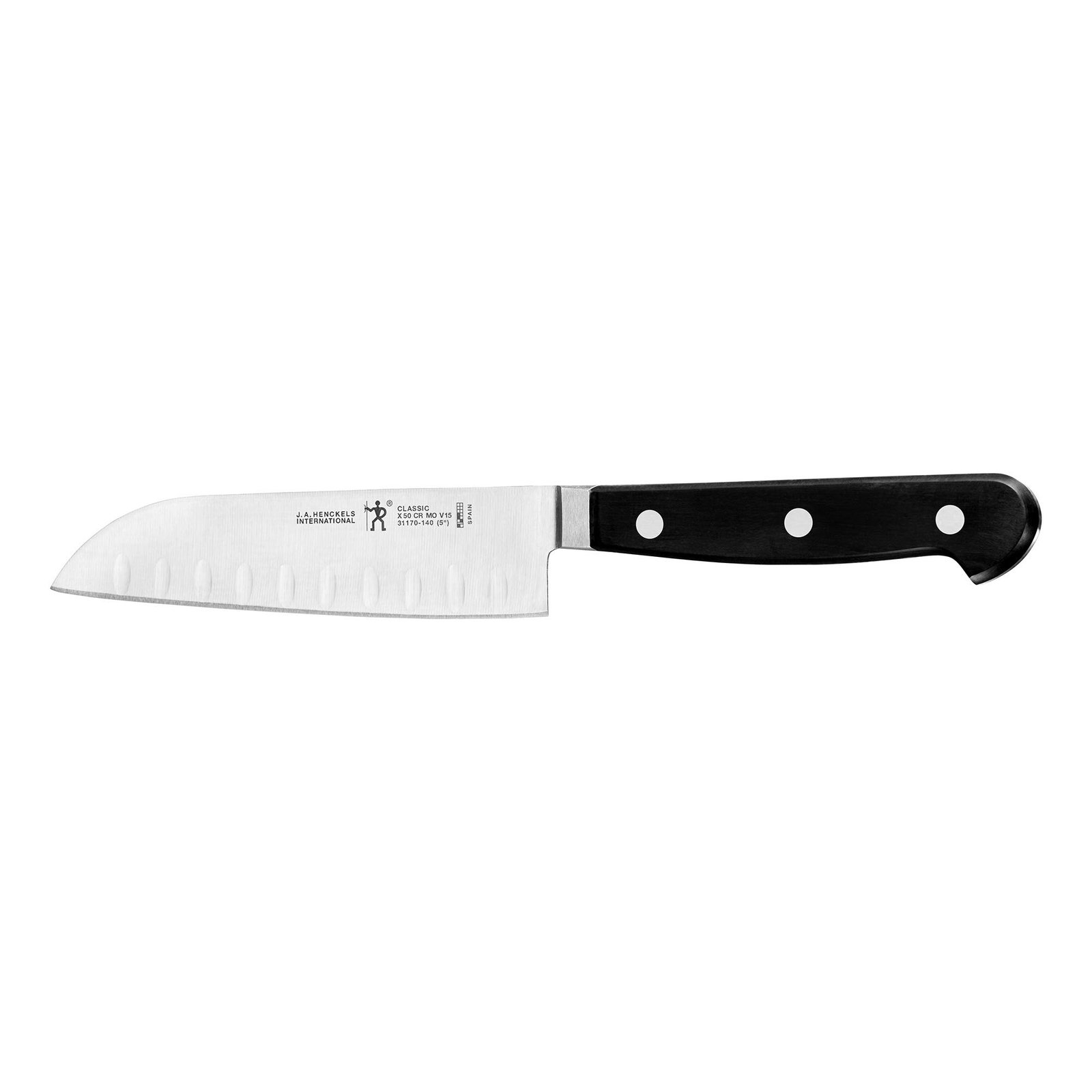 Henckels CLASSIC 5-inch Hollow Edge Santoku Knife